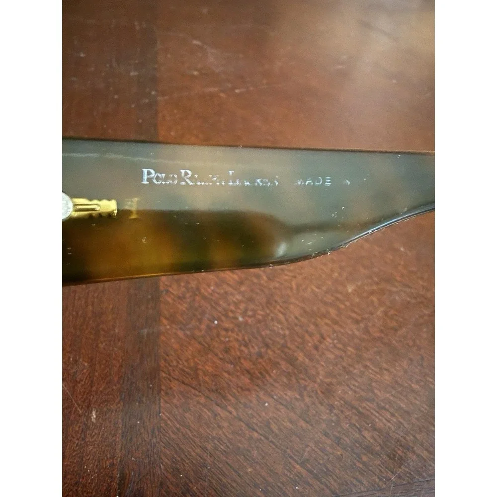 Vintage Ralph Lauren Polo Sunglasses Tortoise Wrap 4006 5063/73 Italy